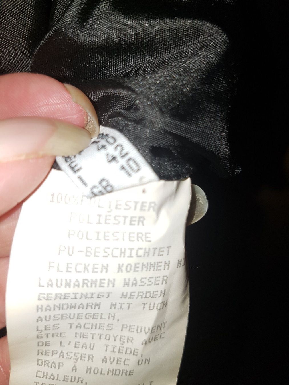 Giacche: Kunstlederjacke gr 38 R – Usato da Schwarzenburg venduto da flamingo1970 2