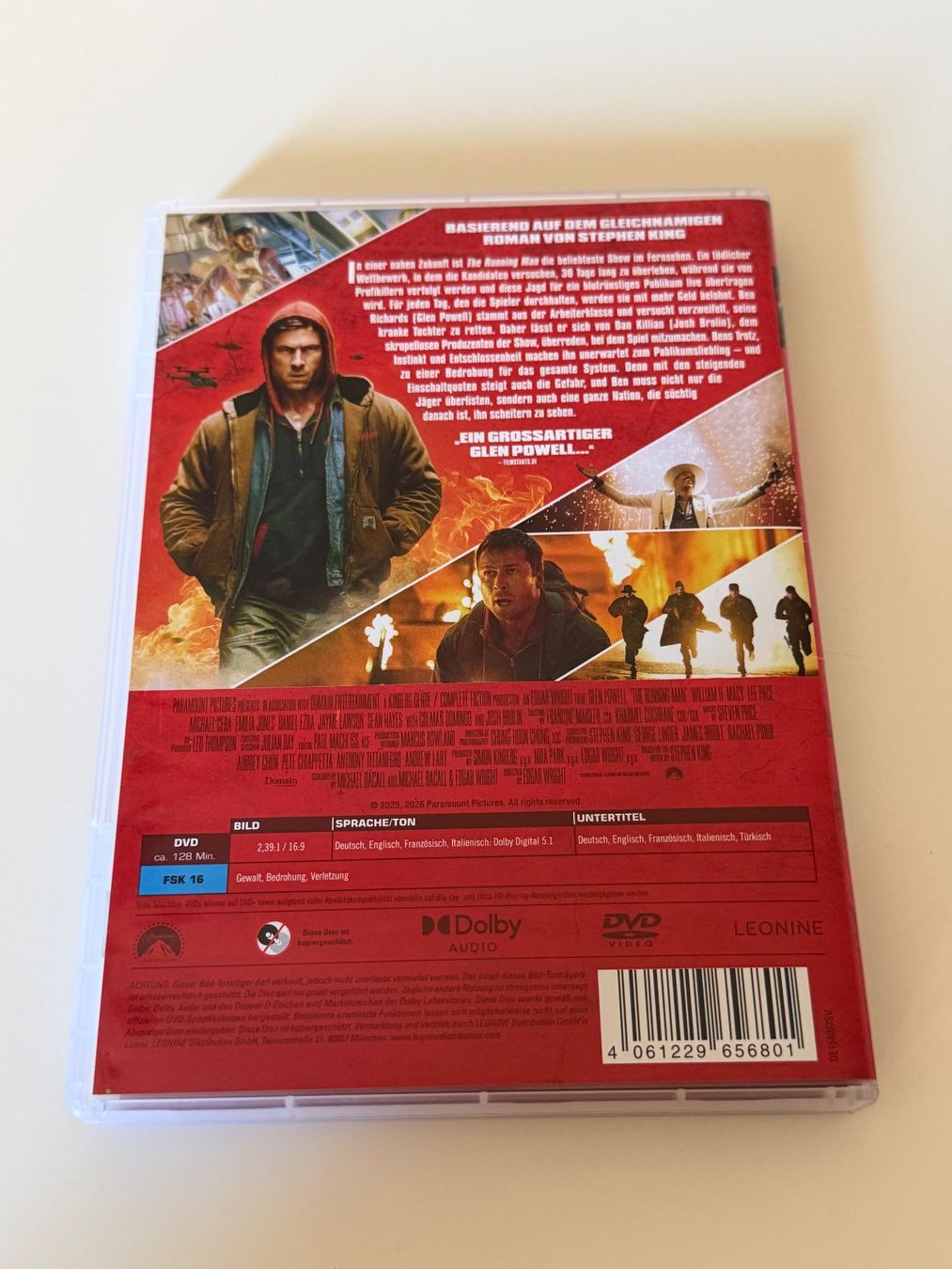 Tutti i DVDs: The Running Man DVD – Usato da Altstätten SG venduto da sheamus 1