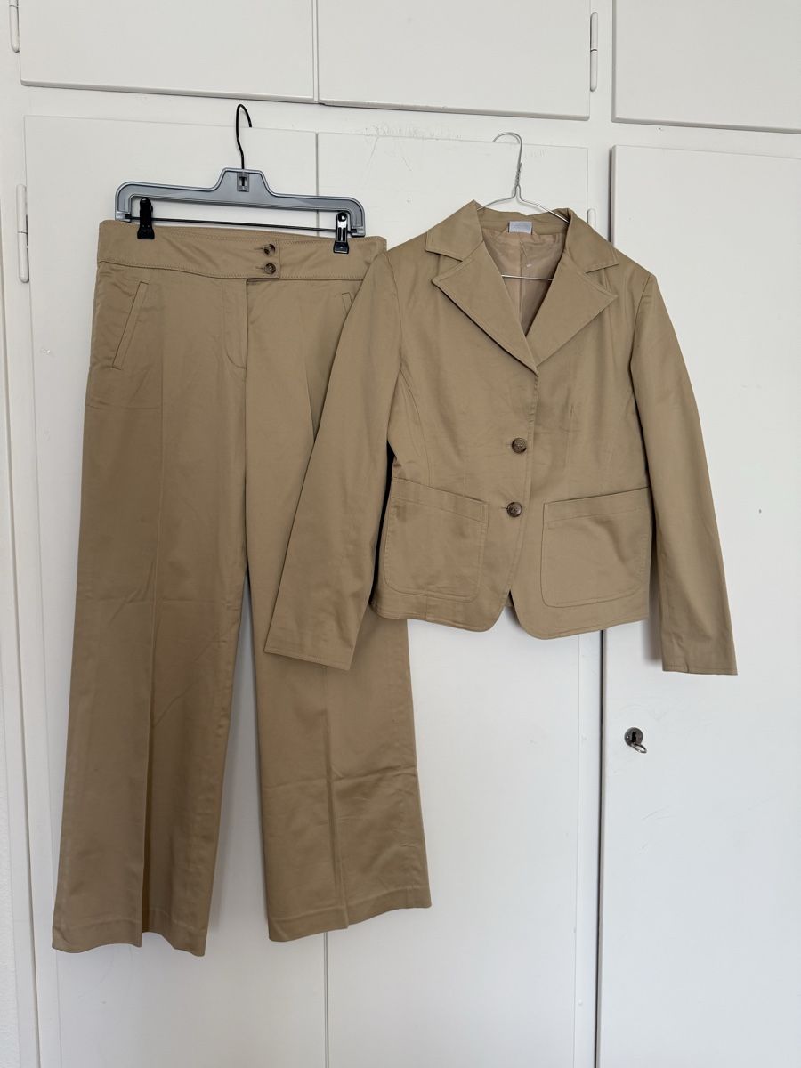 Completi & Tailleur: Beige Hosenanzug Gr. 40, harmony, – Nuovo (secondo la descrizione) da Zürich venduto da Herbion1