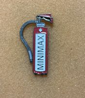 MINIMAX Feuerlöscher Pin / Anstecker - Rarität!