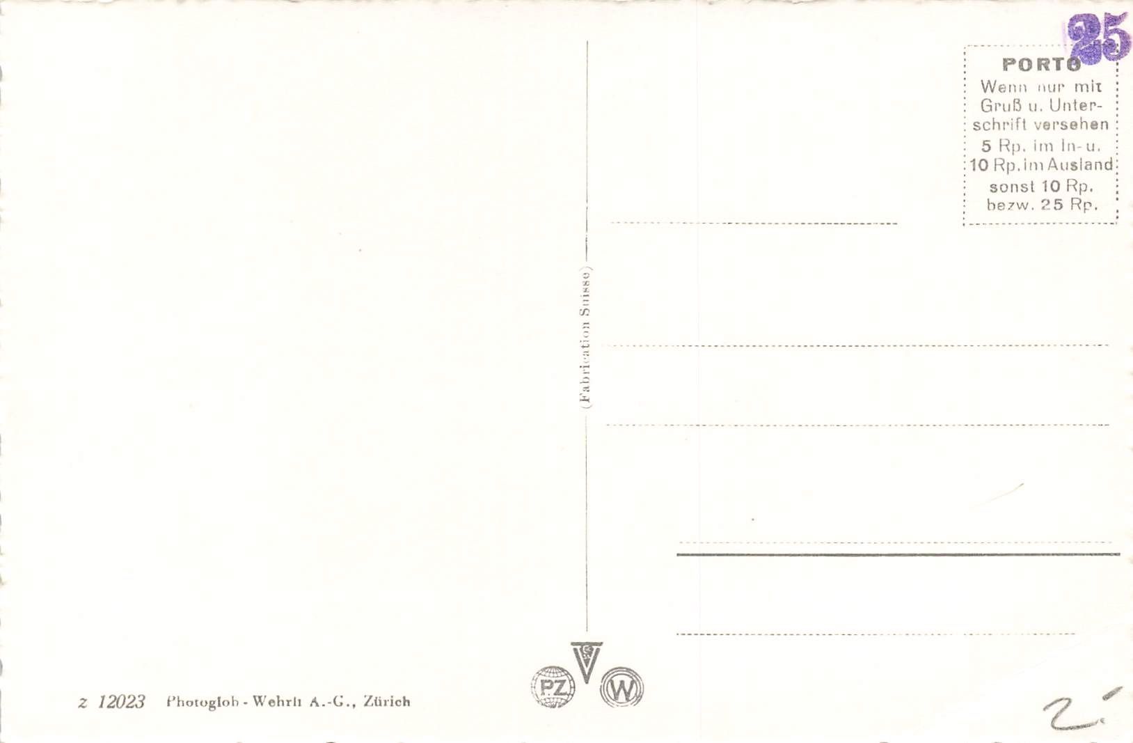Cartoline postali: Saanen BE Kirche mit Rüblihorn – Usato da Biasca venduto da Blenio71 1