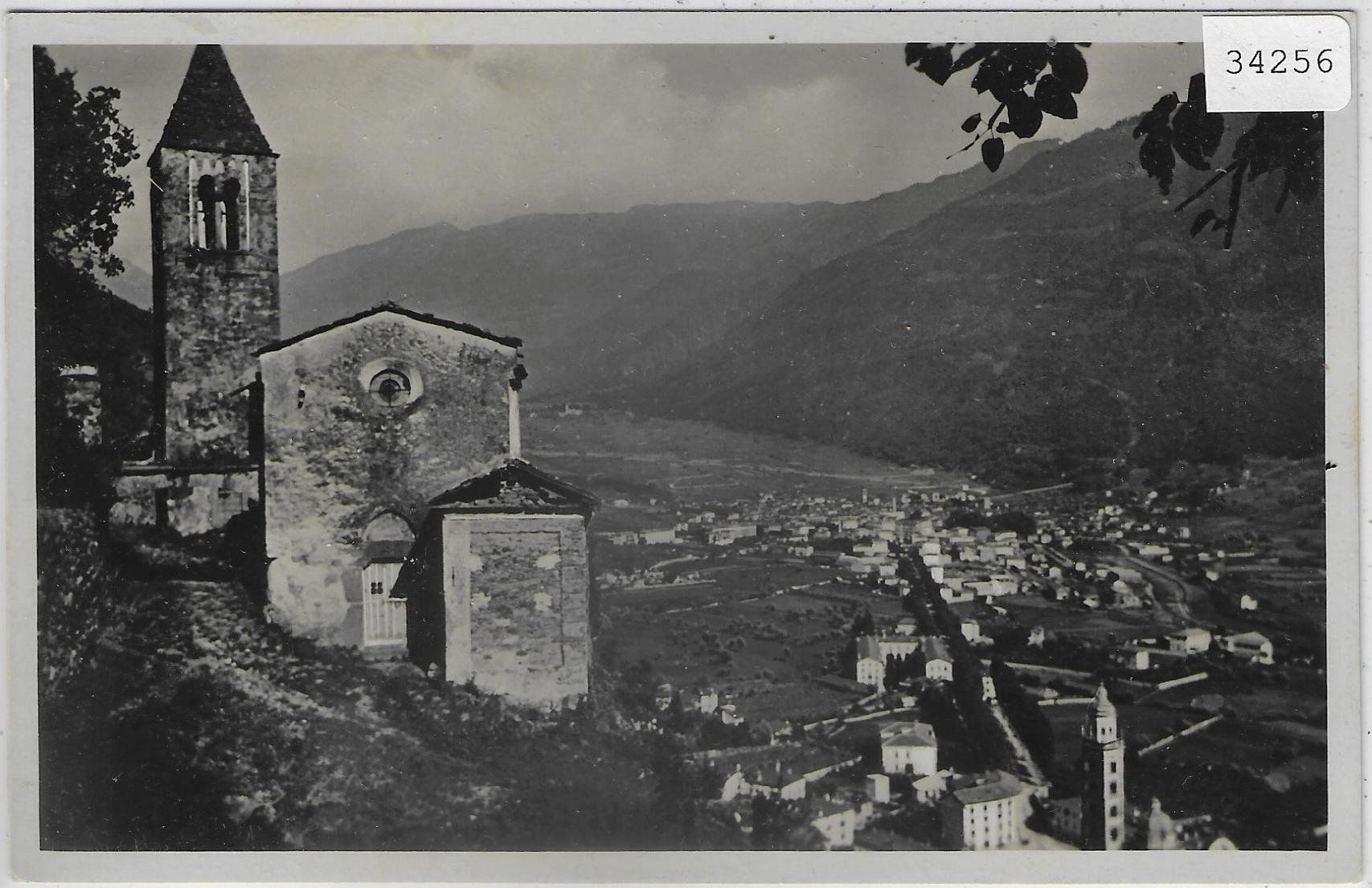 Cartoline postali: Tirano - Basilica di Madonna – Usato da Ettingen venduto da Kartenplanet
