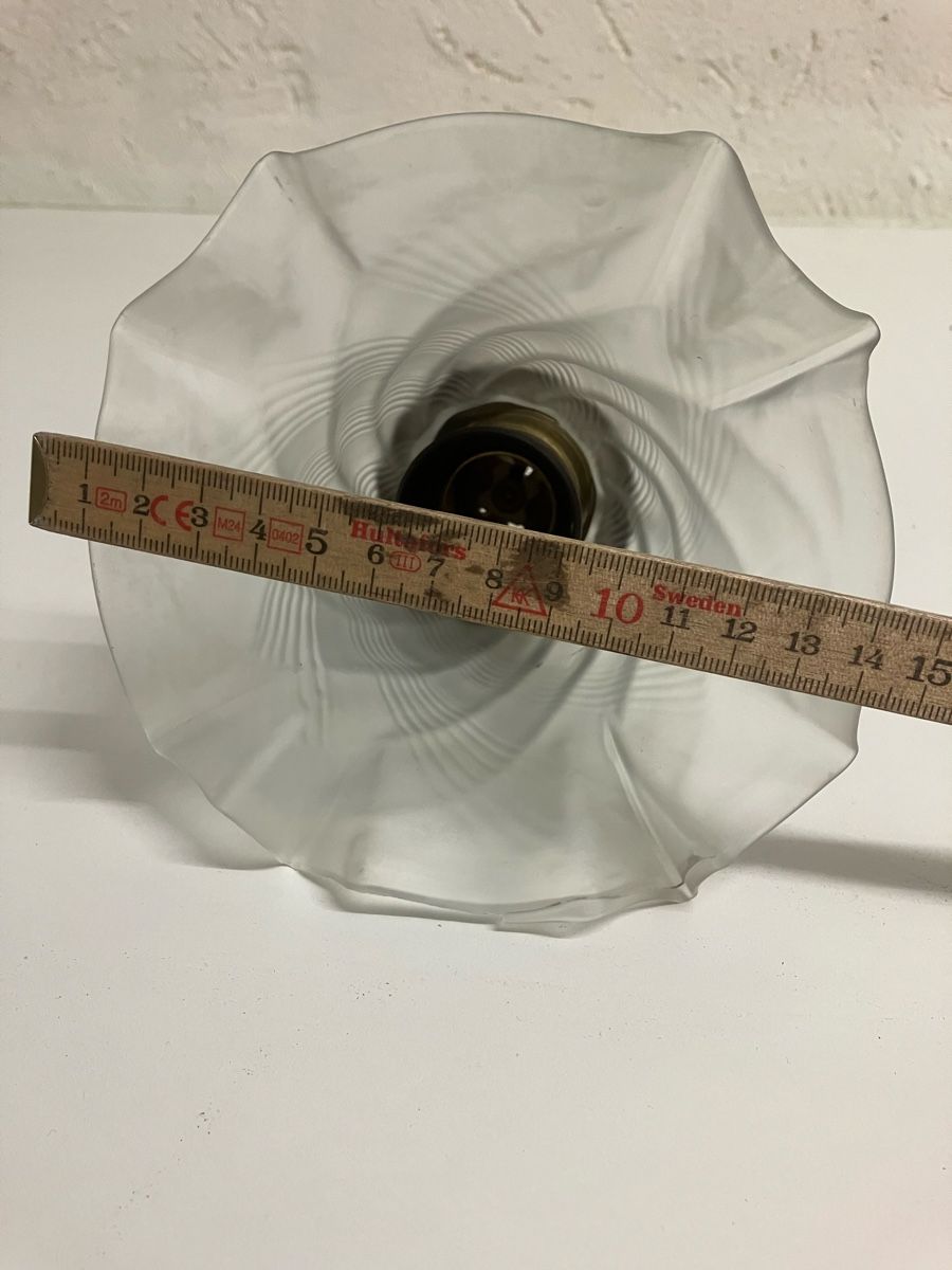 Lampadari & plafoniere: Antike Lampe Schirm aus Glas – Usato da Gossau SG venduto da skalar01 4