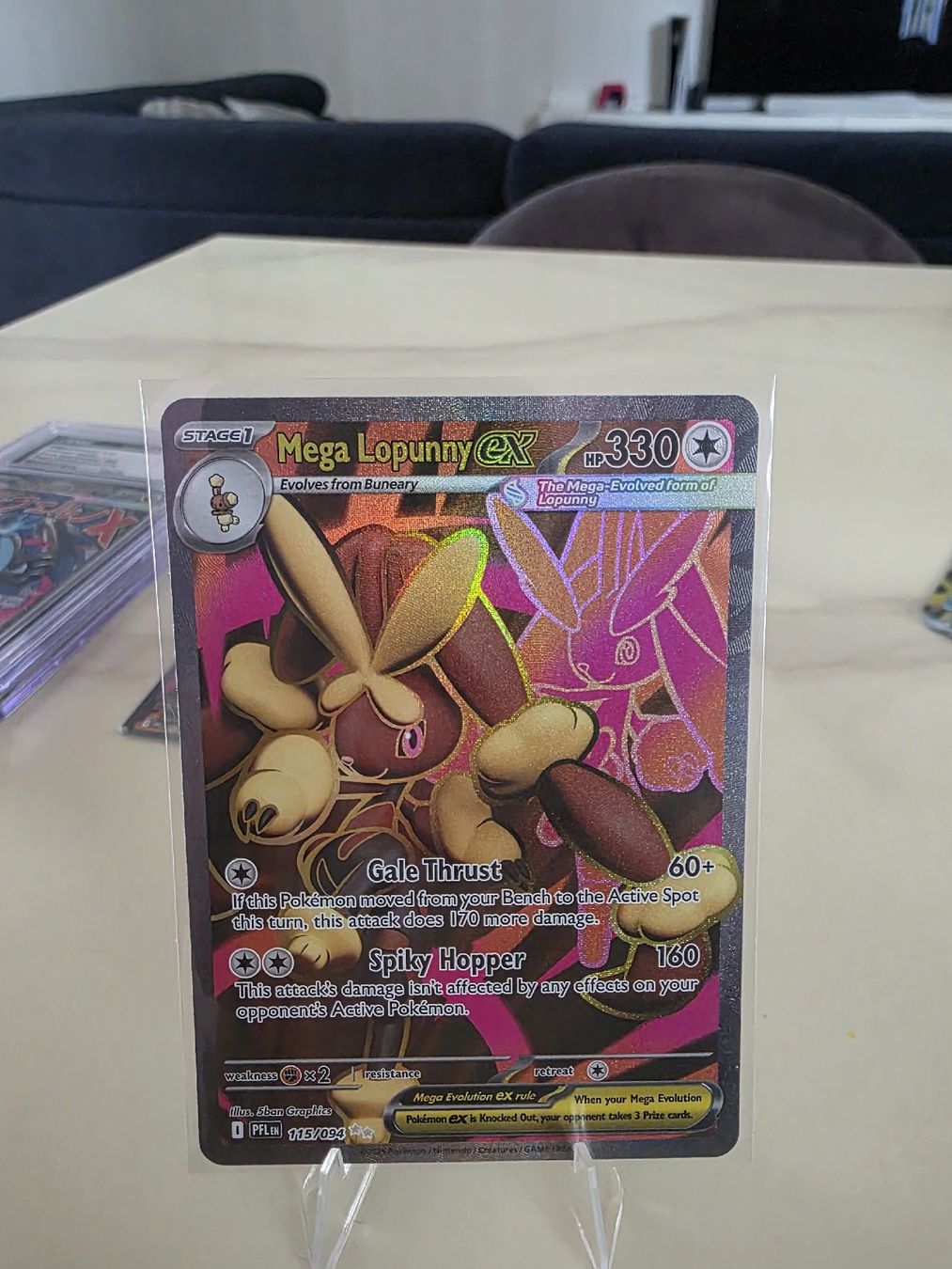 Pokémon Carte collezionabili: mega lopunny 115 – Usato da Zürich venduto da gab_rv62