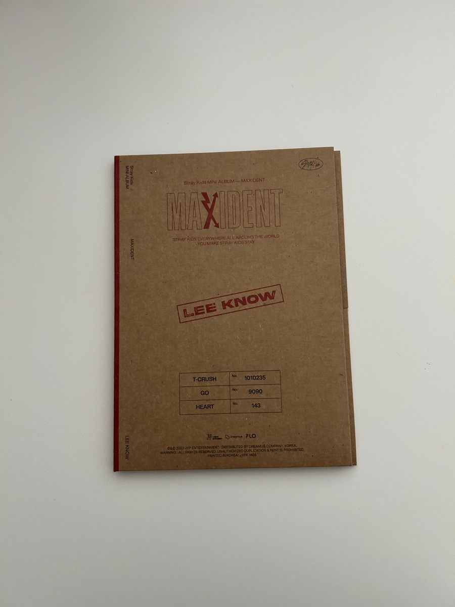 Alben: Stray Kids Maxident Case ver. (Lee Know)  – Neu (gemäss Beschreibung) aus Rupperswil von van_tyy6