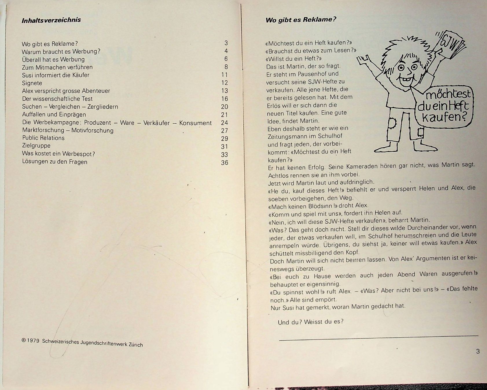 Bücher: SJW 1501 Lilian Ackermann  Werbung EA 1979 – Gebraucht aus Reitnau von Zaomir 3