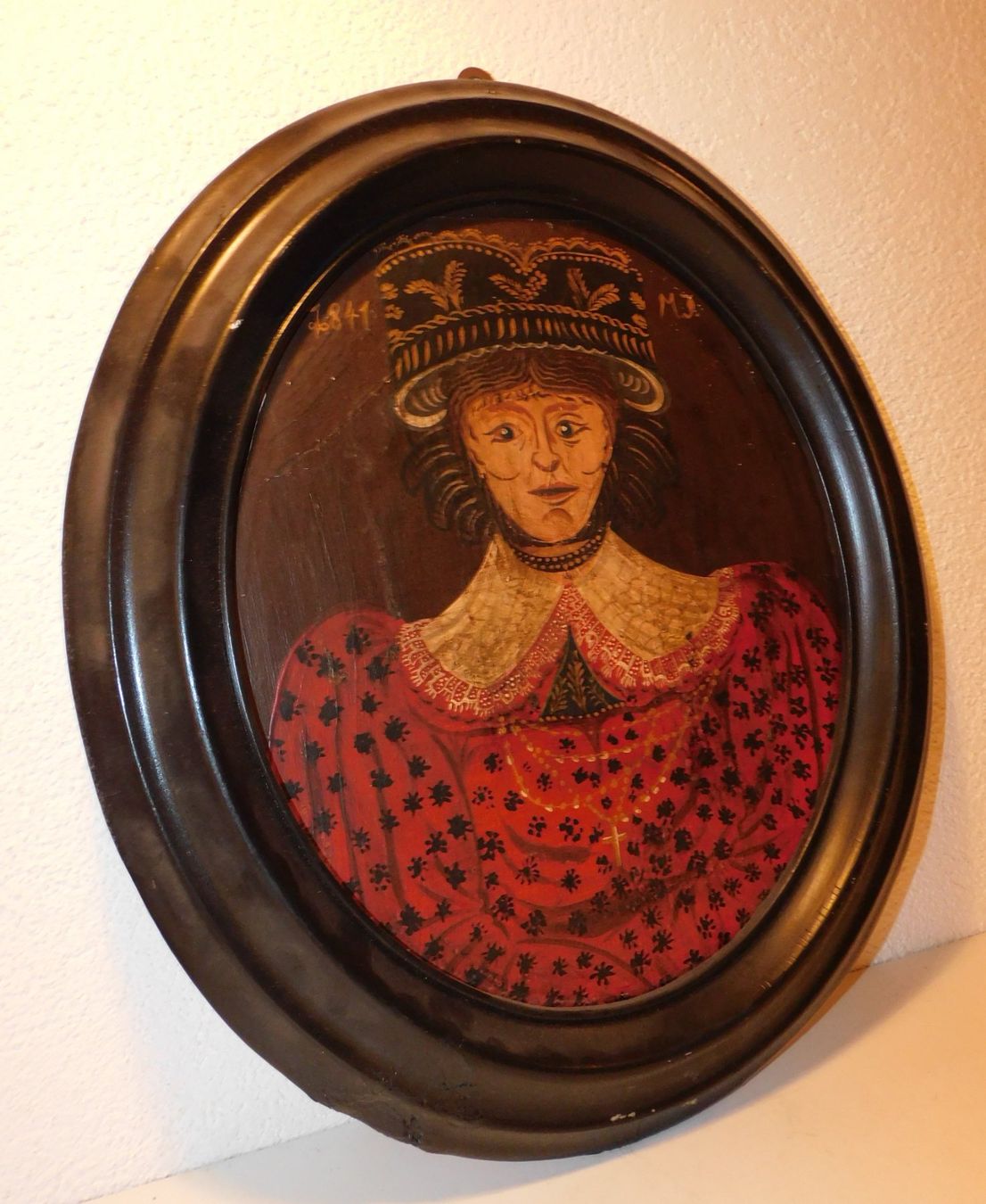 Foto & Immagini: Kunst 1841 handbemaltes antikes Holzbild – Usato da Sursee venduto da 76 1