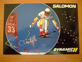 CHRISTOPHE PLÉ (FRA) SKISTAR AUTOGRAMMKARTE