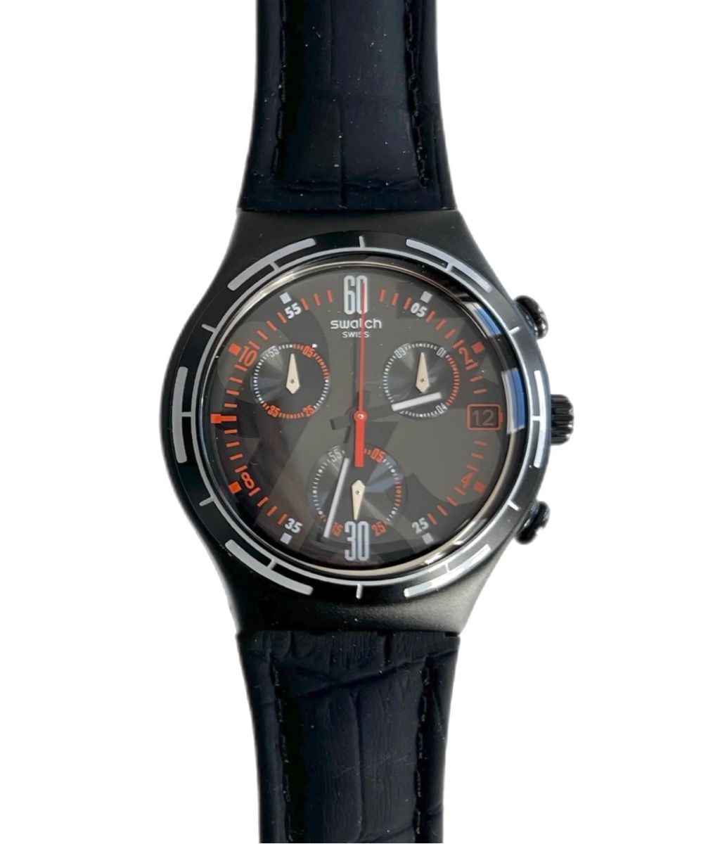 Swatch Orologi: Swatch Irony Chrono ERUPTION – Nuovo (secondo la descrizione) da Biel/Bienne venduto da heureuxsansrien
