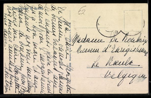 Cartoline postali: AK Scanis, Haus in der Dorfstrasse – Usato da Berlin venduto da bartko-reher 1