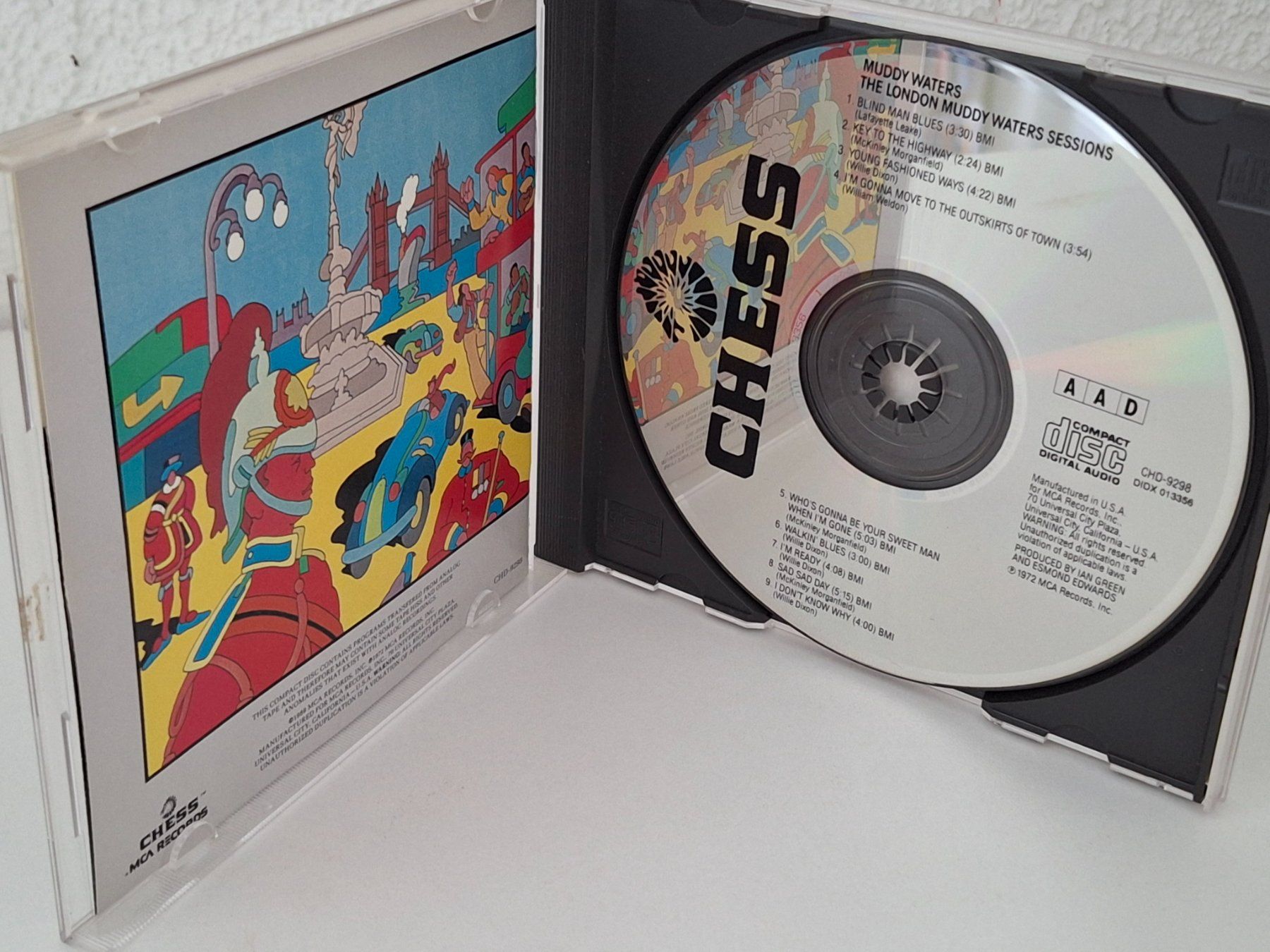 CDs: CD Muddy Waters - London Sessions – Gebraucht aus Aarberg von Jackup1 2