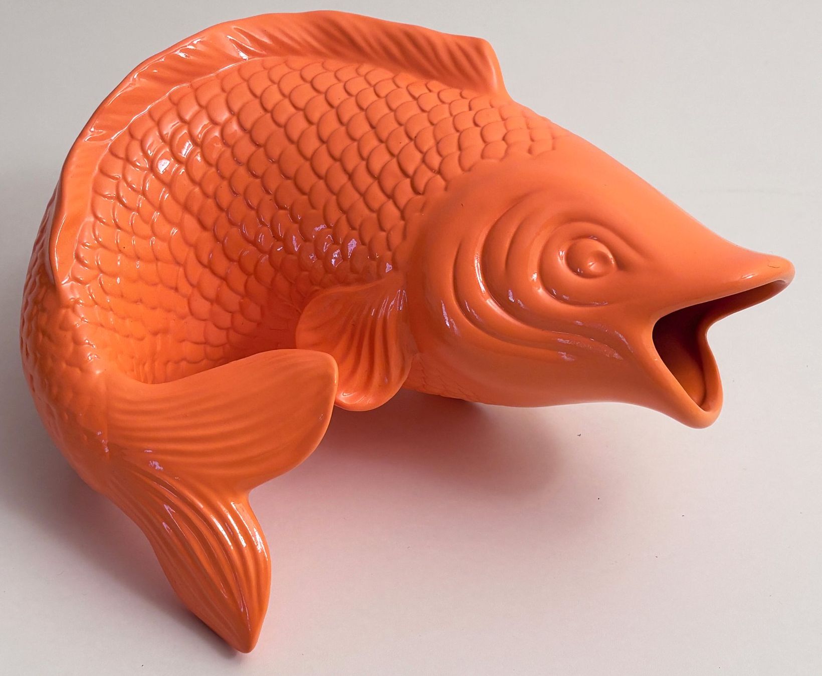 Vasi & Recipienti: Fischvase/Objekt in Keramik Orange – Nuovo (secondo la descrizione) da Chur venduto da elifornico 6