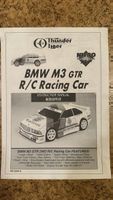 BMW M3 GTR R/C Racing Car mit Zubehör - Motor klemmt