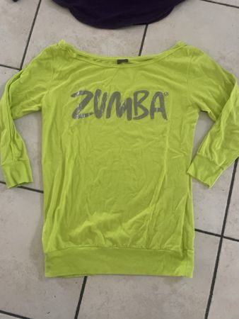 Zumba Sport Shirt Neon Gelb, Gr. M, Top Zustand, Sommer