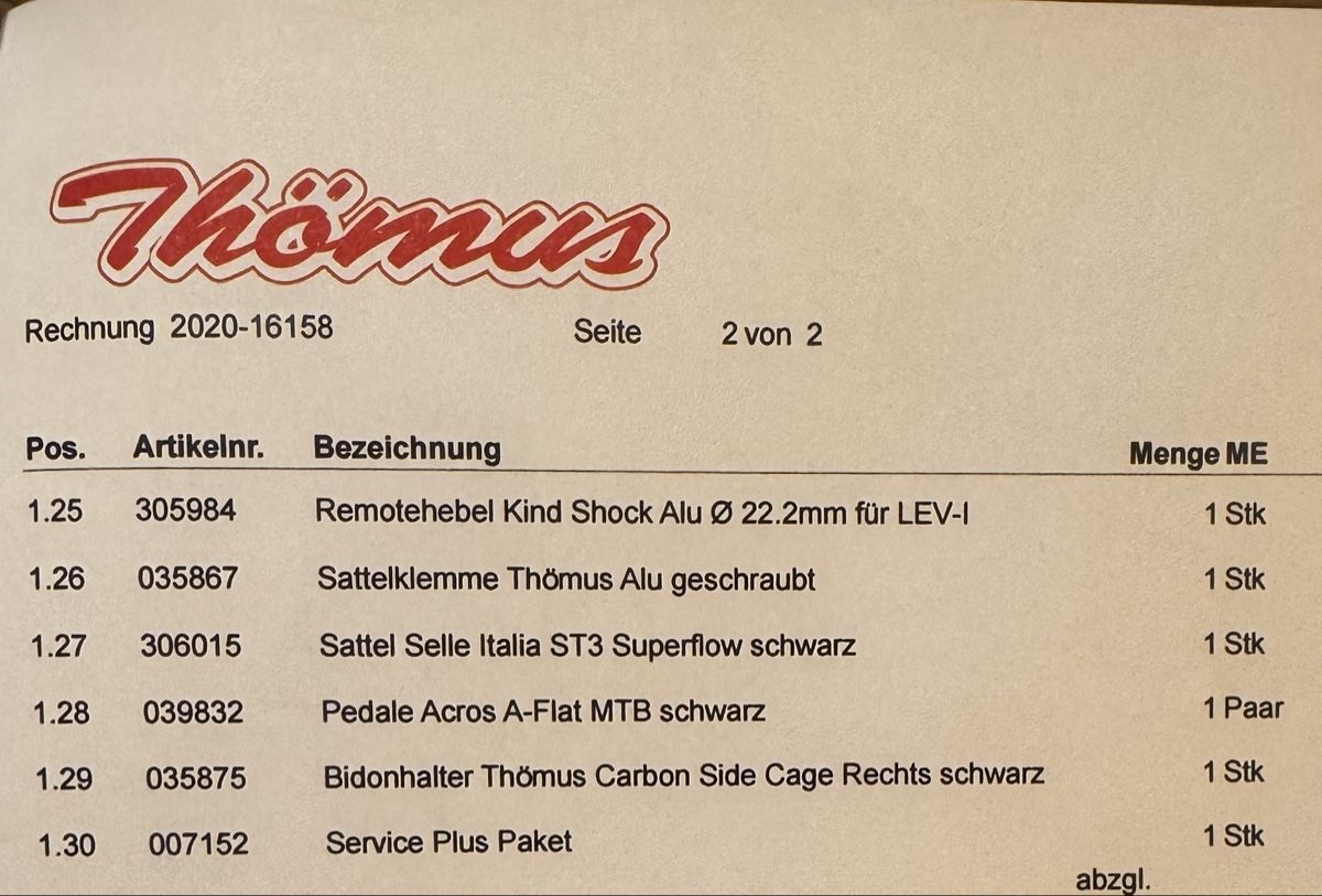 Thömus Biciclette: Thomus Oberrieder Pro M Berry XT – Usato da Bösingen venduto da Noulenn 7