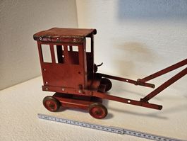 Blechspielzeug antik Bagger
