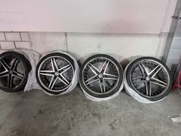 Mercedes Felgen mit Sommerreifen 5x120 20 Zoll 