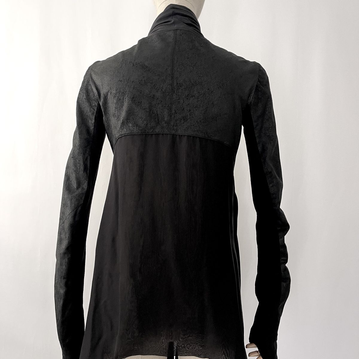 Rick Owens Giacche: RICK OWENS Leather and Silk Cardigan – Nuovo (secondo la descrizione) da Emmen venduto da Avviivva_Com2023 5