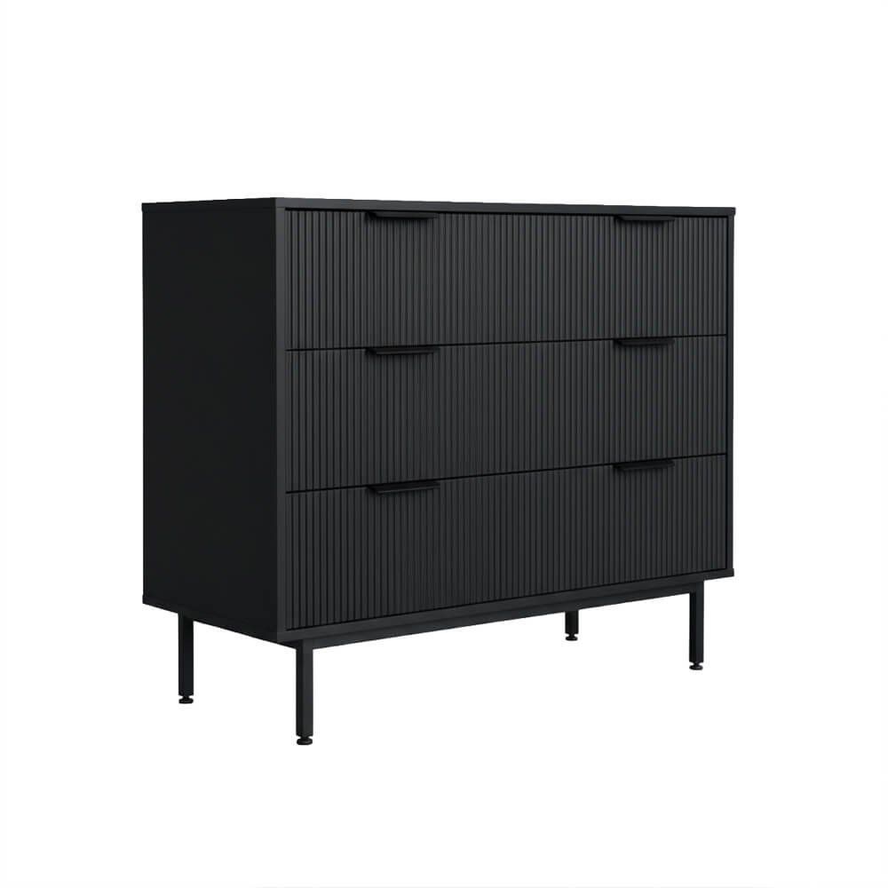 Kommoden: Kommode 90x80cm NALA - Schwarz – Neu und originalverpackt aus Wallenwil von toesstal-vertrieb 4