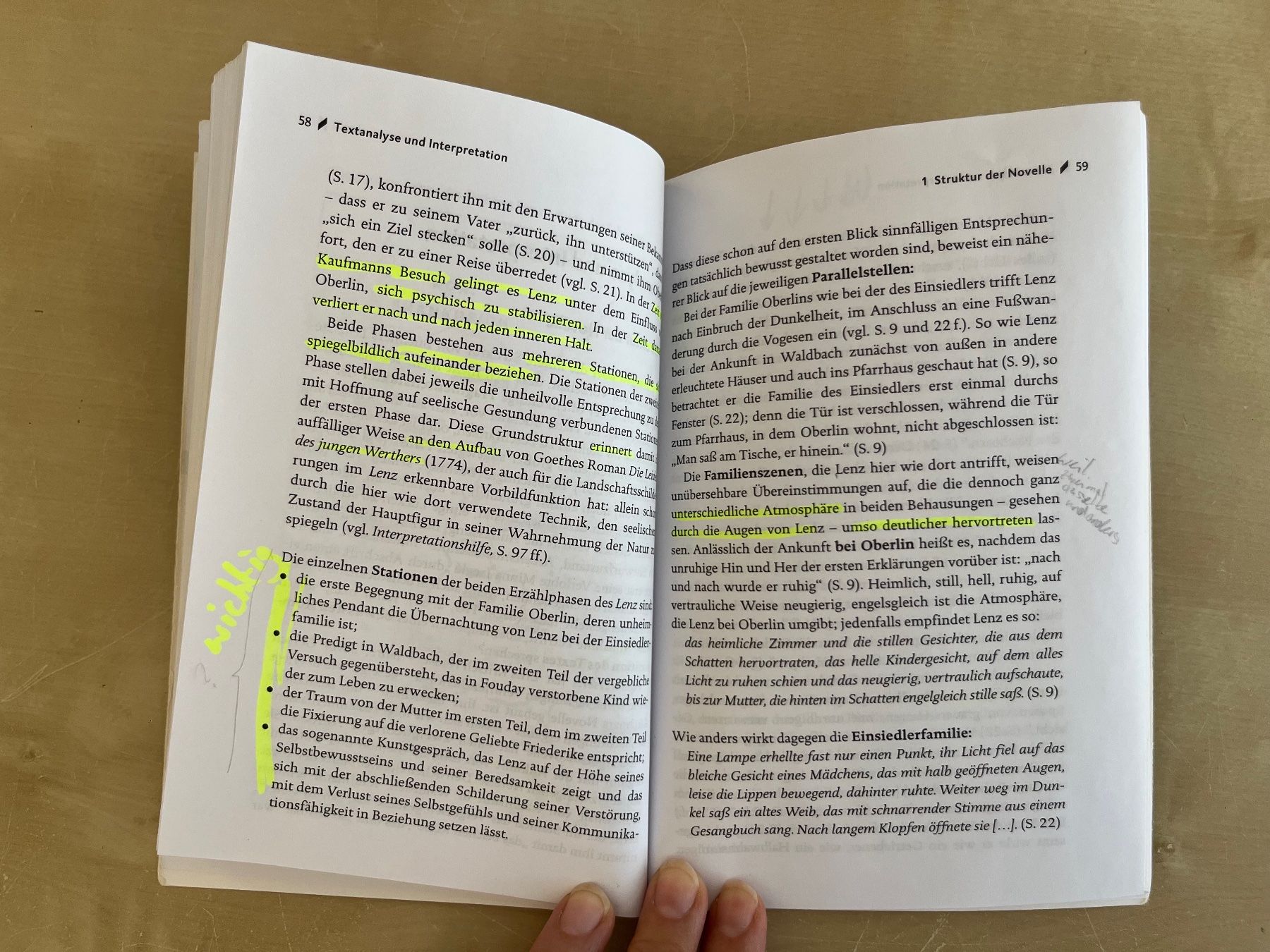 Libri: Stark Interpretation - Lenz - Georg Büchner – Usato da Wettingen venduto da gaphda 2