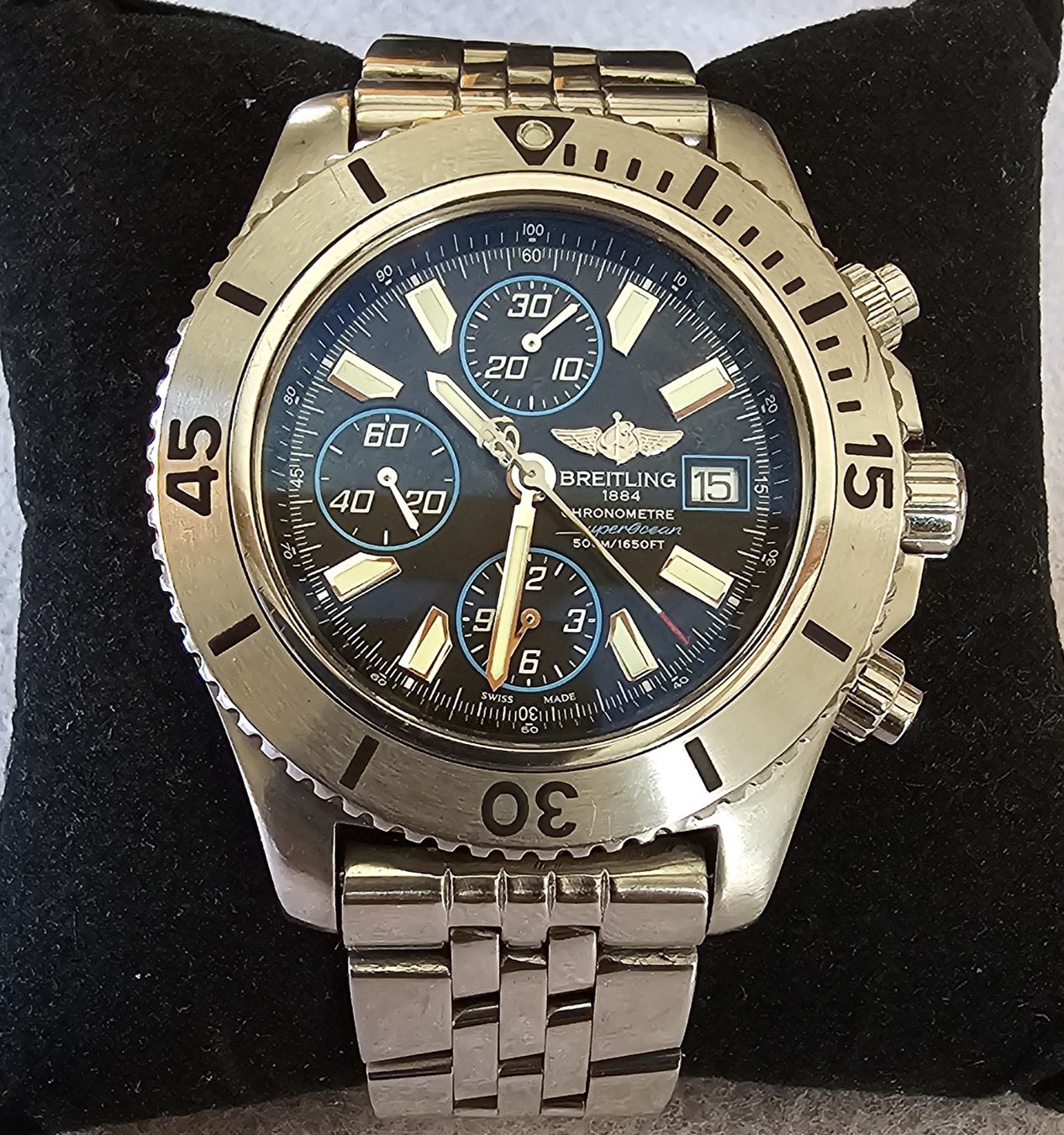 Breitling Uhren: BREITLING Soperocean Steelfish Automatic Chrono 48mm – Gebraucht aus Speicher von Swisswtch 1
