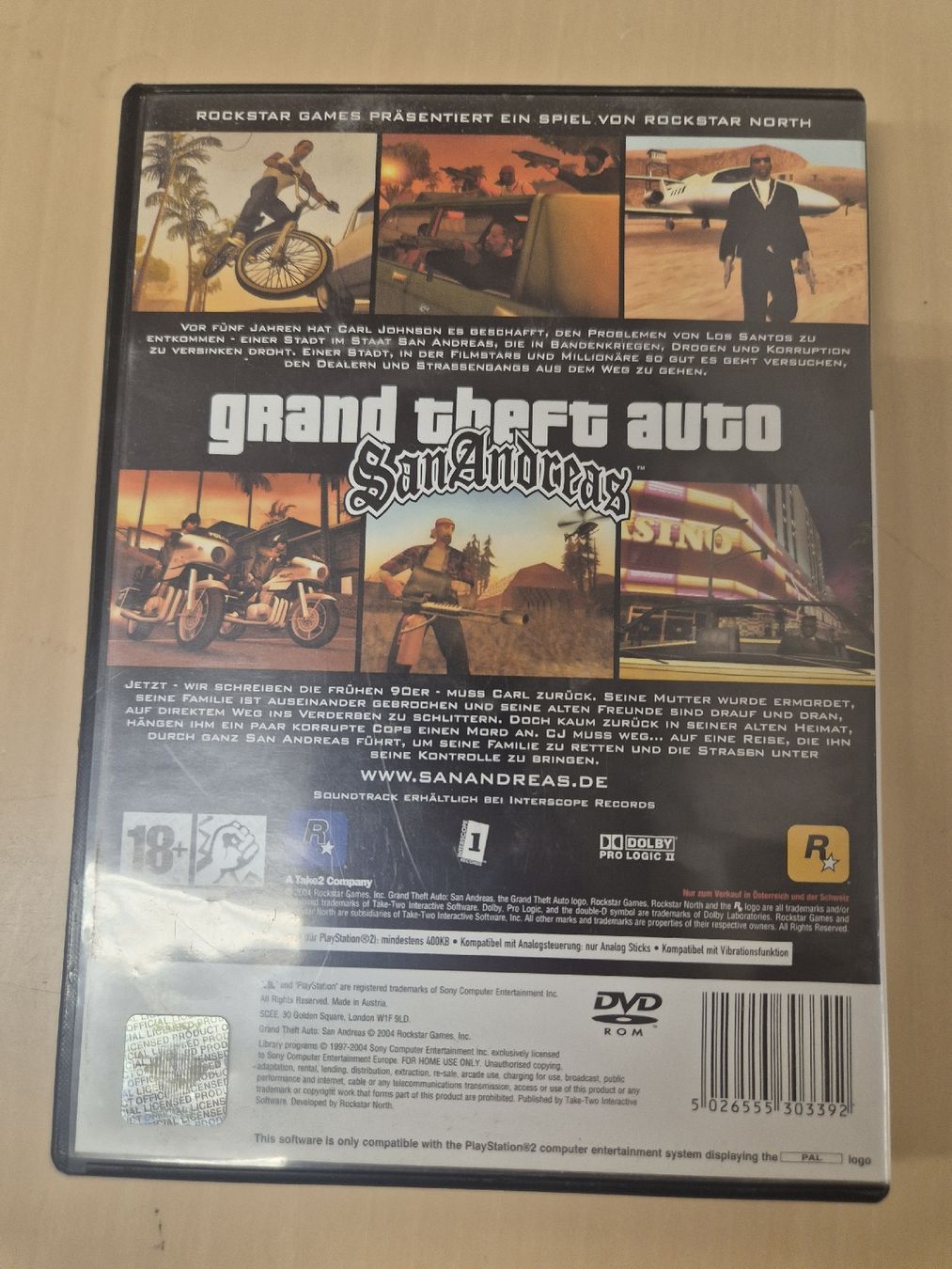 Giochi: Grand Theft Auto: San Andreas (PS2)  – Usato da Tuggen venduto da Santasbag 3