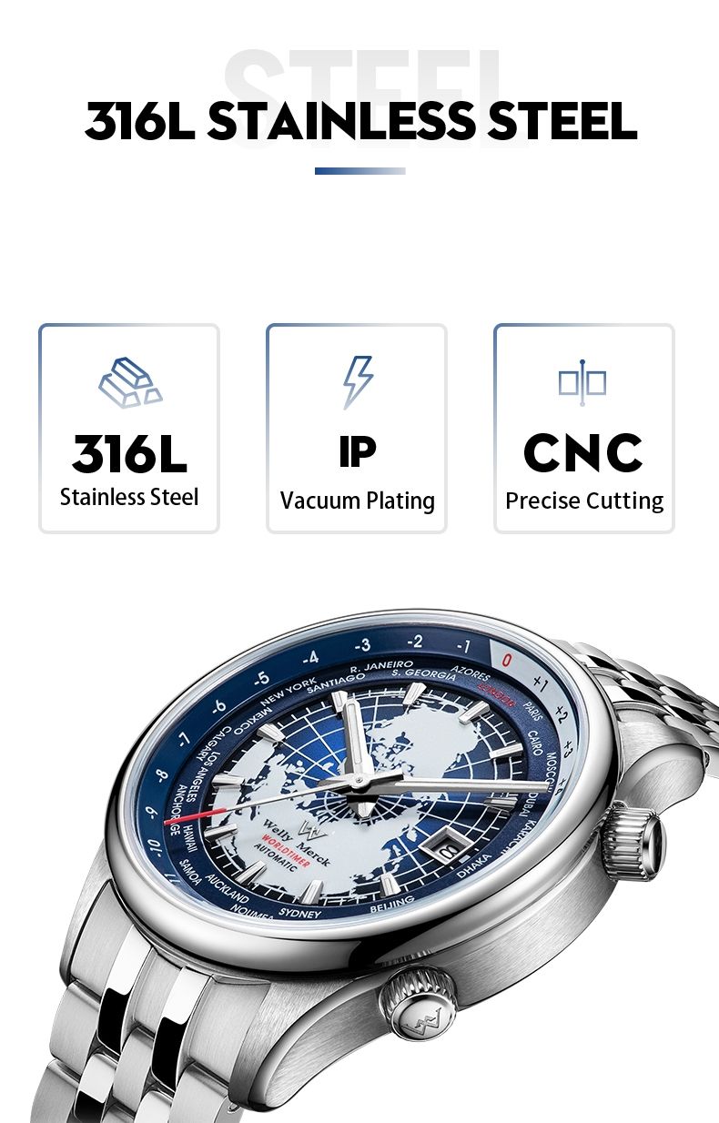 Orologi: Neue Welly Merck Herren Uhr – Nuovo (secondo la descrizione) da Suhr venduto da ChronixChronometer 9