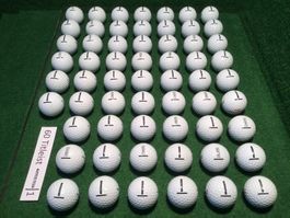 60 Golfbälle Titleist TOUR SOFT (sehr schön) 2021-2023 !