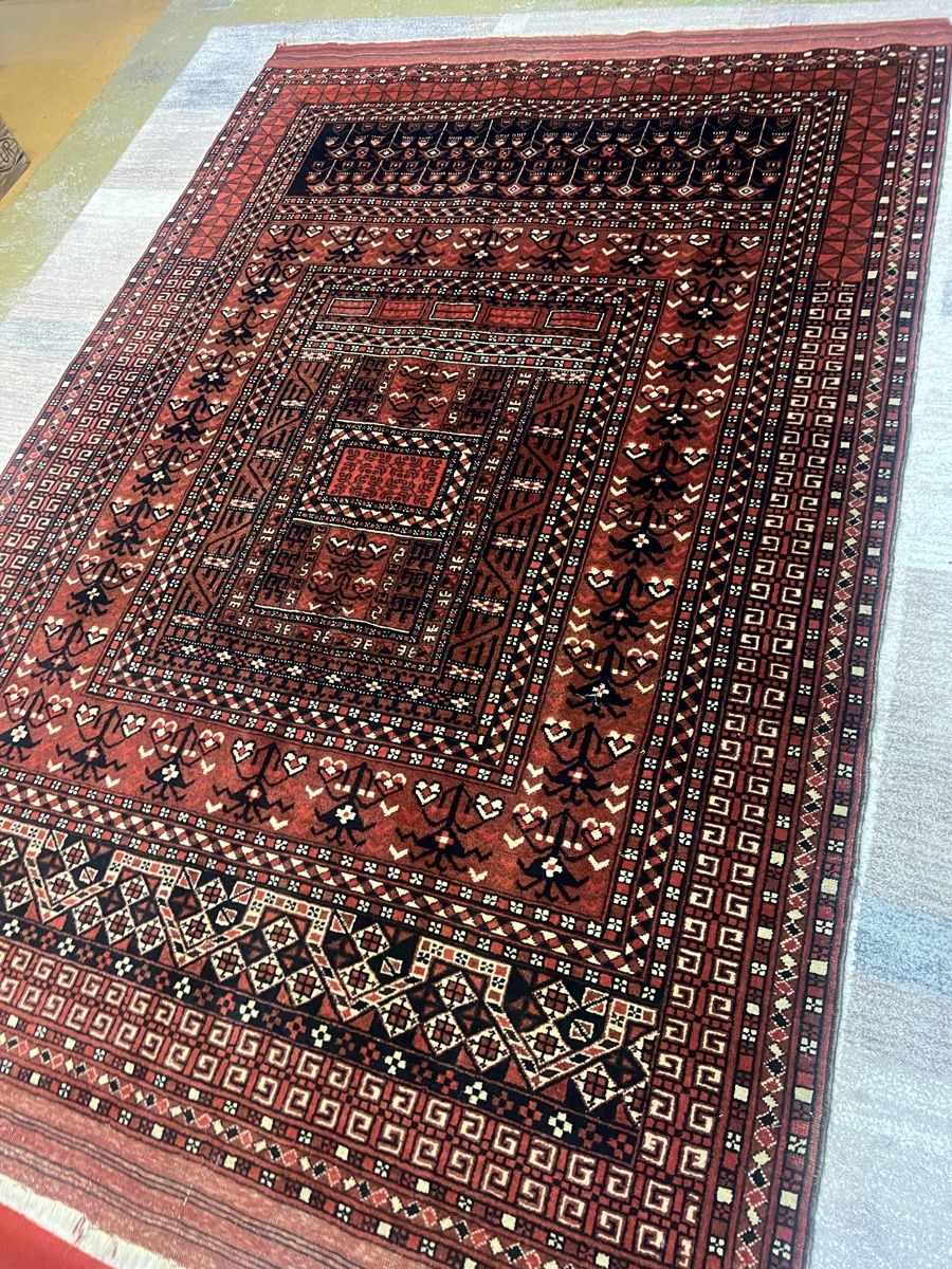 Tappeti: Schöner Afghan Sarik Orientteppich – Usato da Zürich venduto da Hemmat 5