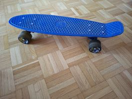 Pennyboard Kinder blau pink 
