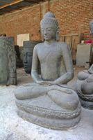 Skulptur Stein Buddha Garten Steinskulptur Statue Feng Shui