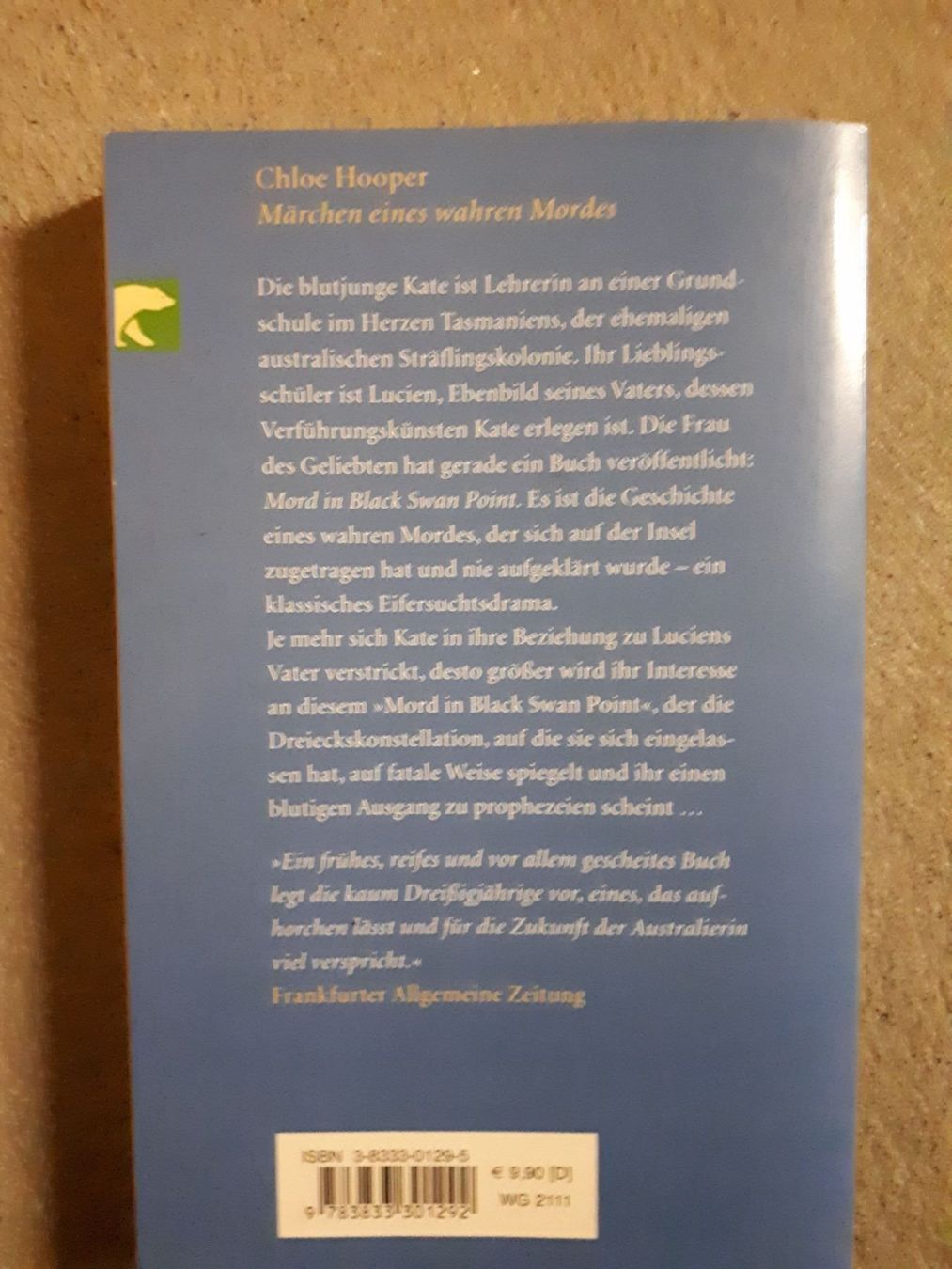 Libri: Chloe Hooper Märchen eines wahren Mordes – Usato da Basel venduto da Alacant 1