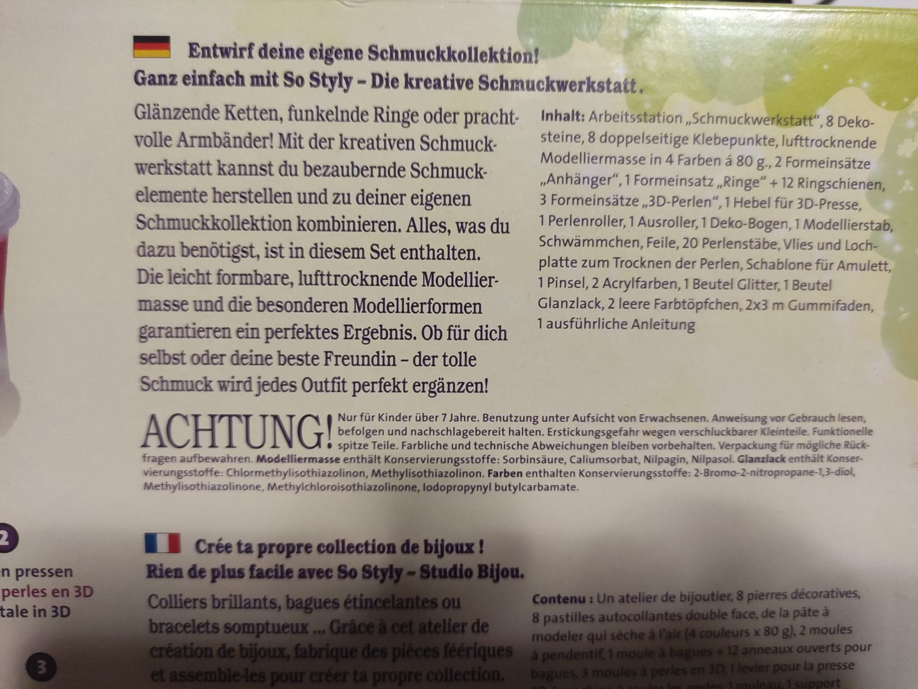 Kit bricolage: Neu Ravensburger Schmuck Werkstatt – Nuovo e nell'imballaggio originale da Dagmersellen venduto da L.Ga. 2