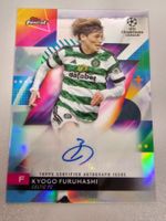 KYOGO FURUHASHI 2023-24 Topps Finest UEFA Autograph Celtic