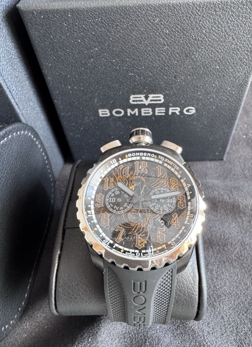 Bomberg Orologi: Bomberg Bolt-68 Heritage Fenix NJ1 Chronograph – Nuovo (secondo la descrizione) da Geneveys-Coffrane venduto da MAP-40