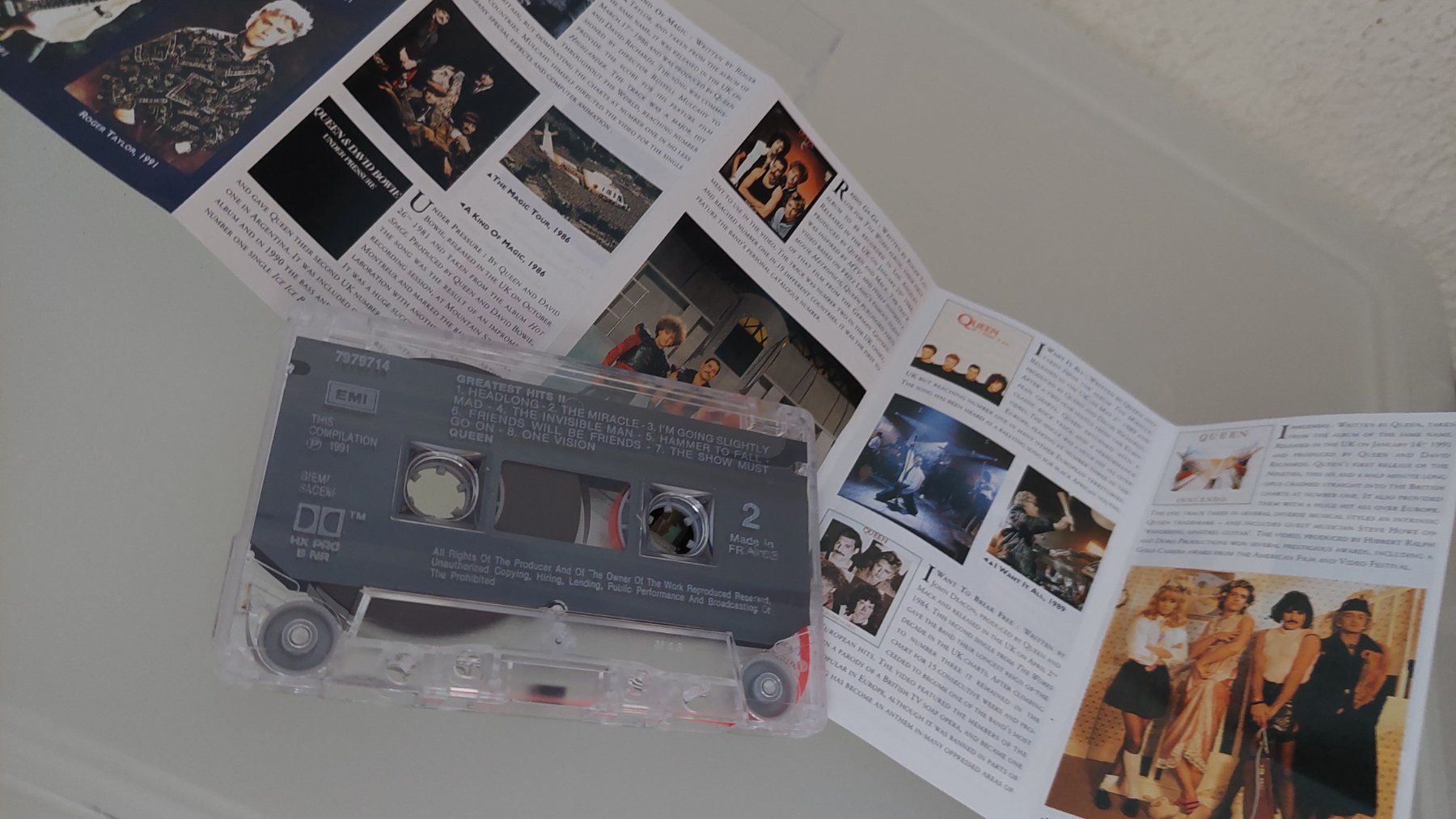 Musicassette: MC 'QUEEN' GREATEST HITS II – Nuovo (secondo la descrizione) da Arnegg venduto da thurboMax 1