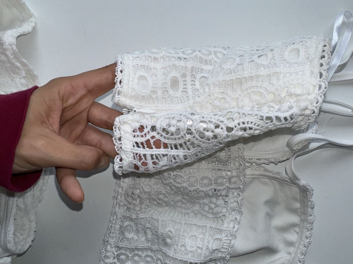 Vestiti: Superdown White Crochet Lace 2-piece Set S/M – Nuovo (secondo la descrizione) da Zürich venduto da forestF4iry 6