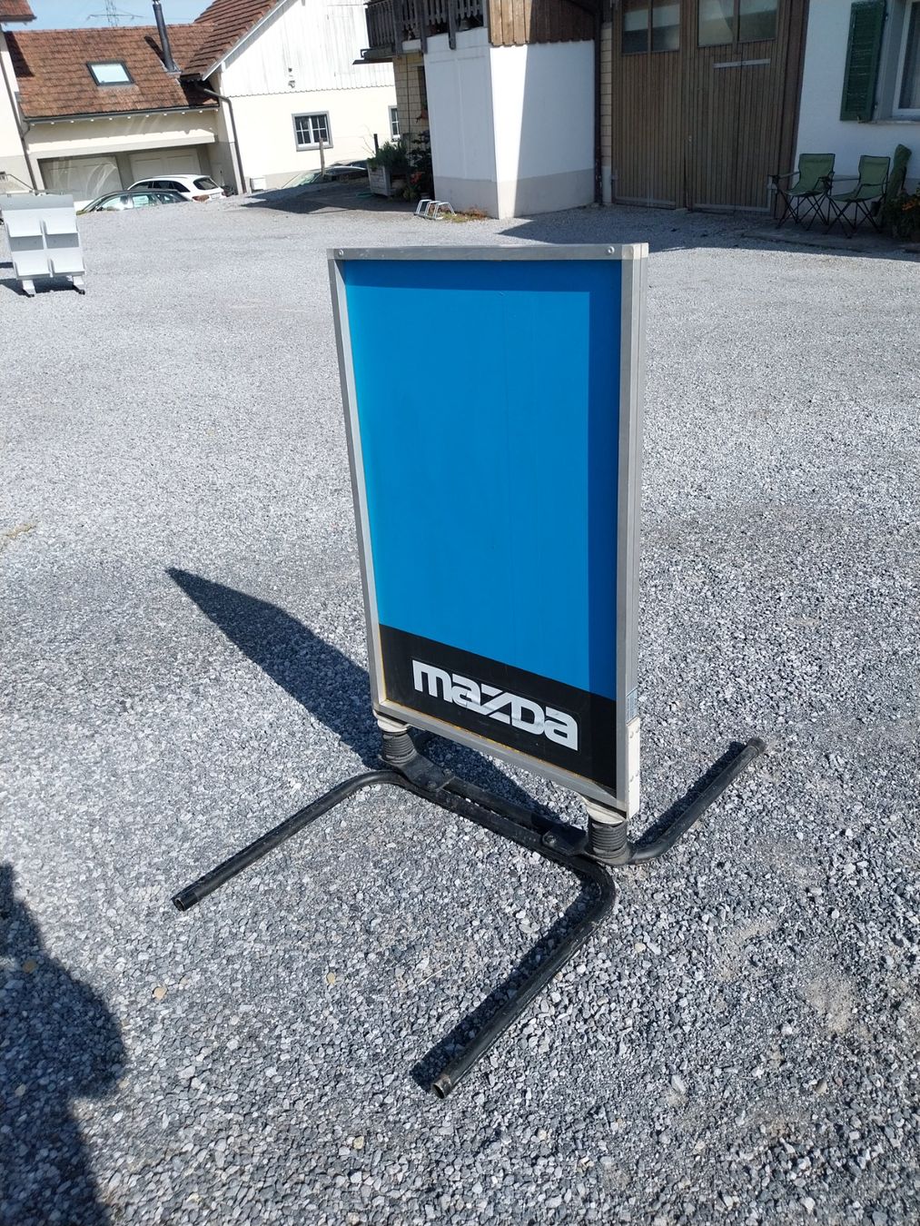 Autres décorations & accessoires: Mazda Werbepylon/Schild – D'occasion à Weingarten-Kalth par Bettelbruenneli 3