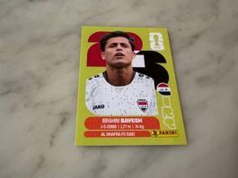Panini Sticker FIFA WM 2068 Ibrahim Bavesh IRQ11