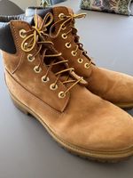Timberland Stiefel Leder braun gebraucht Grösse 43