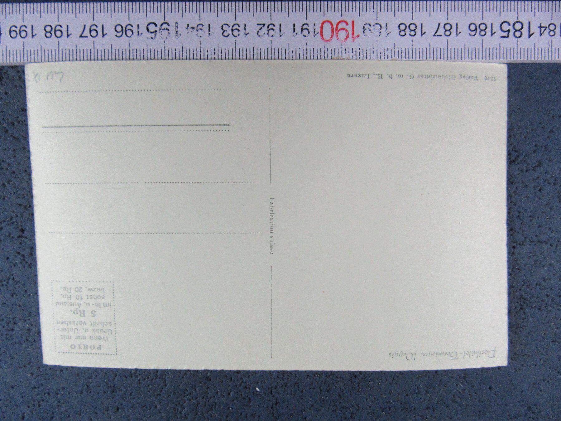 Cartoline postali: WEGGIS LU AK POSTHOTEL-TERMINUS – Usato da Ettingen venduto da Hausi4711 1