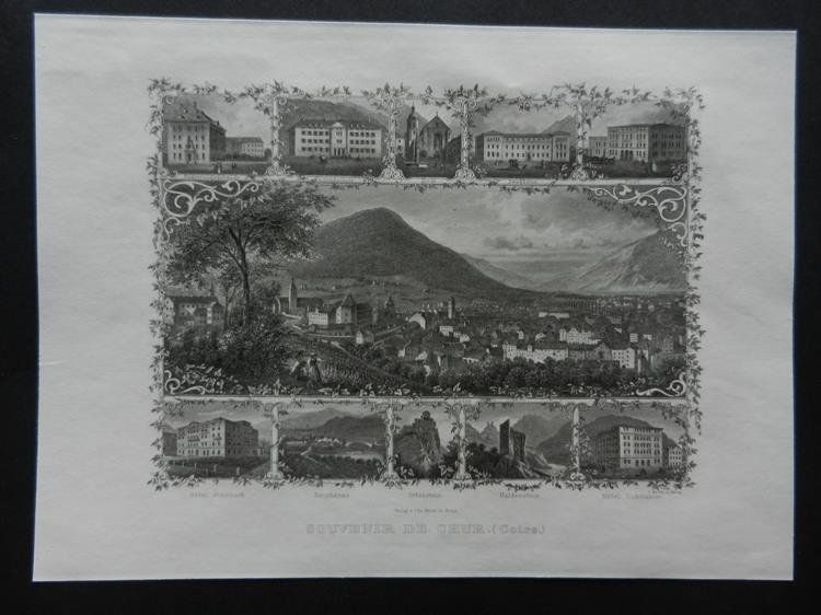Stiche: Souvenir Chur – Gebraucht aus Risch von Rischli15