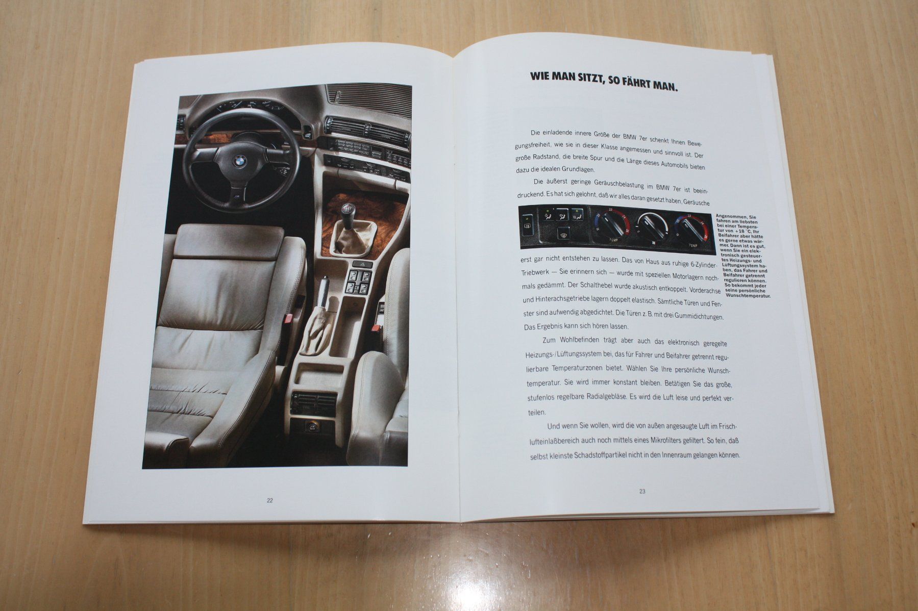 BMW Documenti: BMW 7er Prospekt E 32 Prospekt 2/1990 – Usato da Wikon venduto da erwin400 6