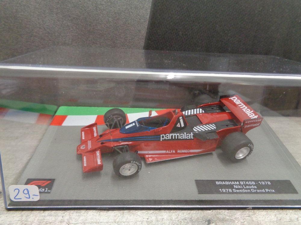 Brabham Alfa Romeo BT46B 2 John Watson F1 Suède 1978 GP Replicas GP150B - Miniatures Autos Motos