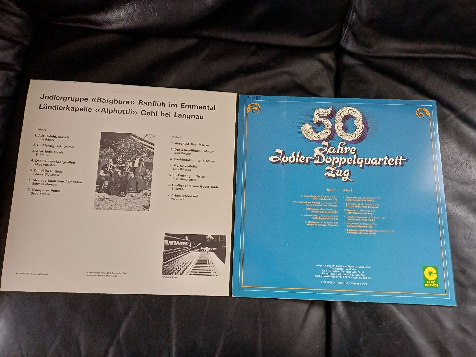 Dischi in vinile: Schallplatten-Sammlung Schweizer Jodelchöre, Folklore 8St. – Usato da Ebersecken venduto da Napf08 2