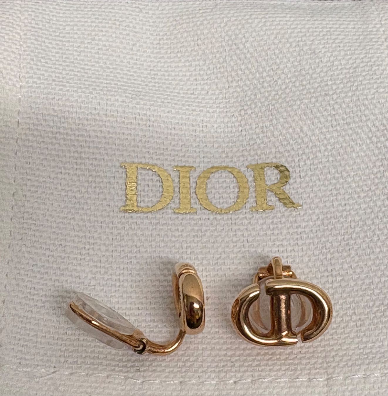 Dior Orecchini pendenti & Orecchini a lobo: Christian Dior Ohrclips rose CD Schmuck – Nuovo (secondo la descrizione) da Regensdorf venduto da secondchancefashion 3
