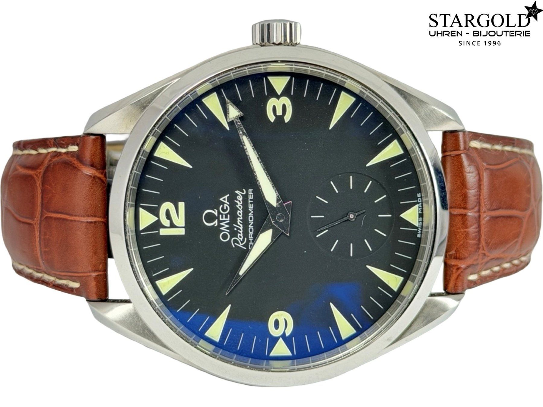 Omega Uhren: Omega Seamaster Railmaster - 2806.52.37 – Gebraucht aus Zürich von Stargold-Uhren 3