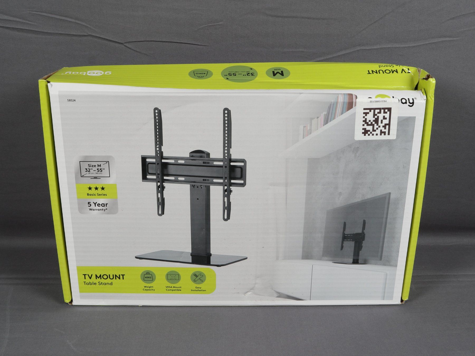 Fixations: GOOBAY TV MOUNT TABLE STAND 32-55 ZOLL M – Neuf (Voir description) à Steinen par Restwert_Steinen 3