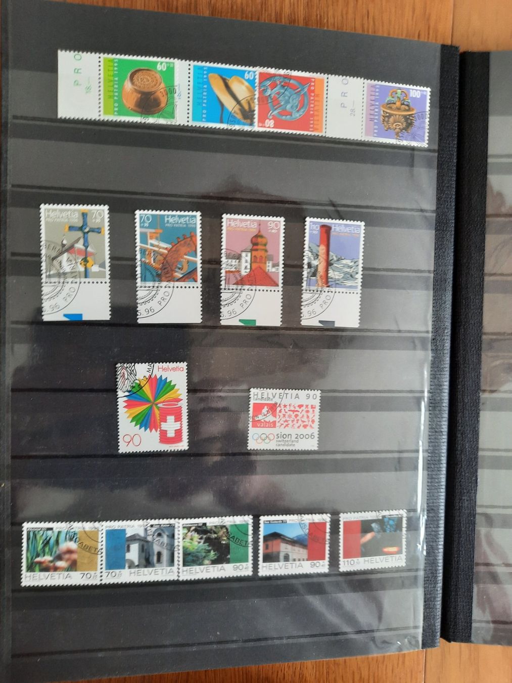 Alle Briefmarken: Schweiz Posten PJ/PP/Flug – Gebraucht aus Trimbach von monga01 9