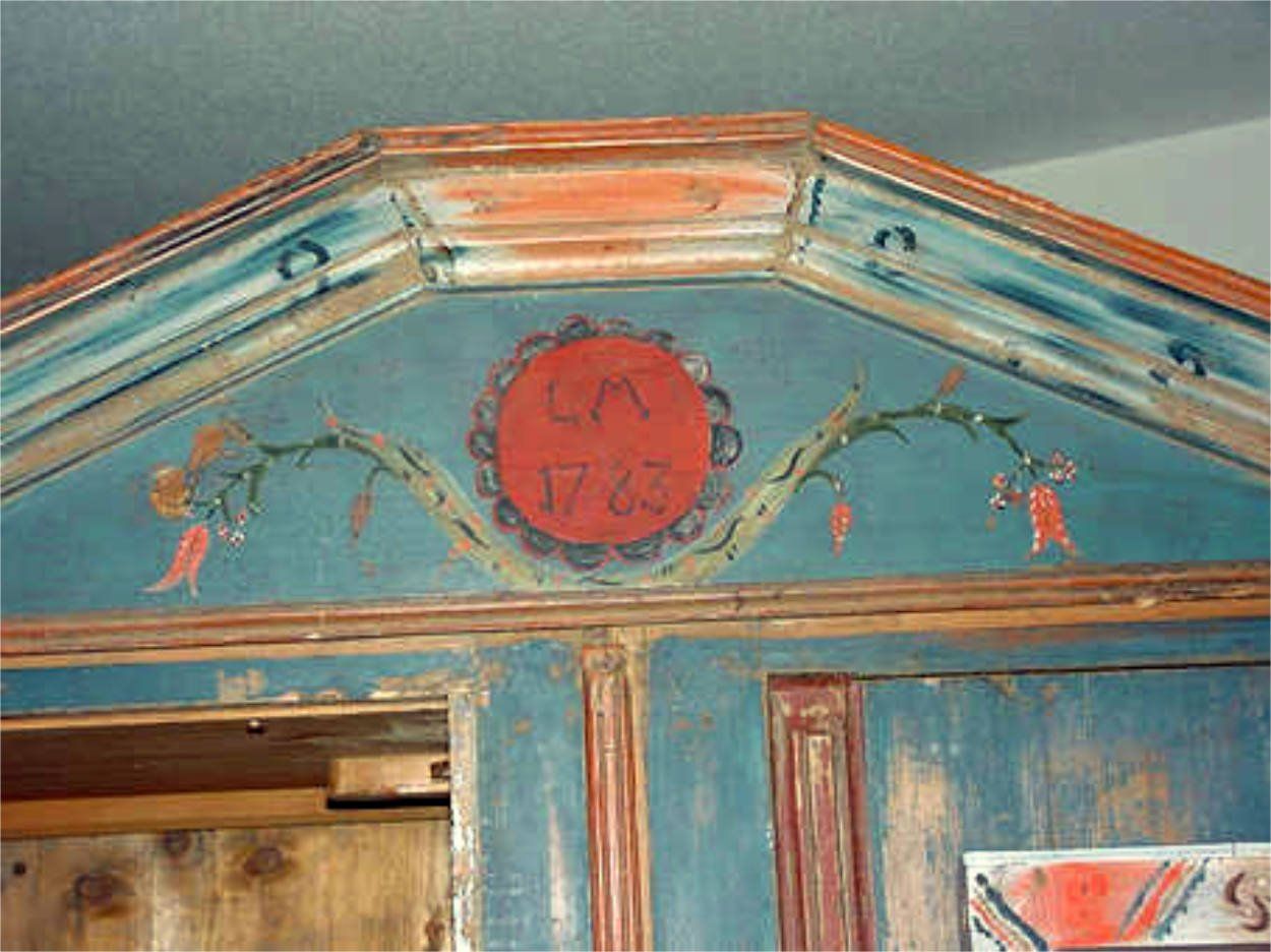 Armadi: Barockschrank datiert 1783 – Usato da Weggis venduto da Alter2017 4